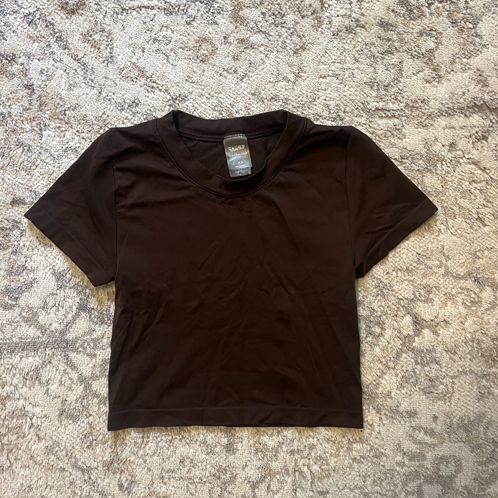 Sunday Best Singh Seamless cropped top